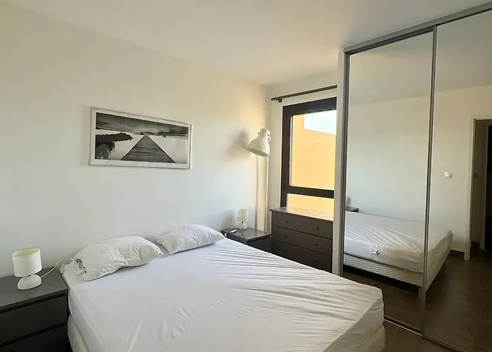 アパート En Bord De Avec Terrasse Et Parking Securise - Fr-1-529-139 Le Barcarès